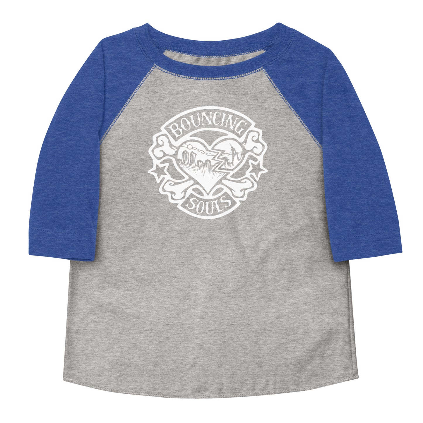 Rocker Heart Toddler Baseball Tee