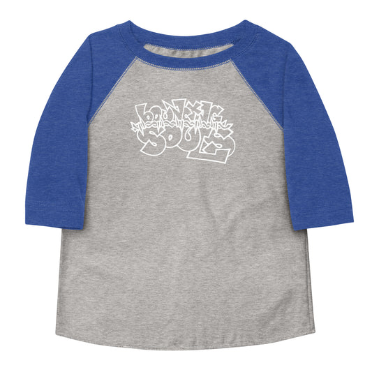 Barbed Wire Toddler Baseball Tee